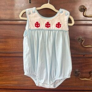 Shrimp & Grits Boys Sailor Bubble